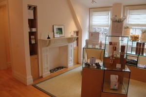 The Q MedSpa products showroom