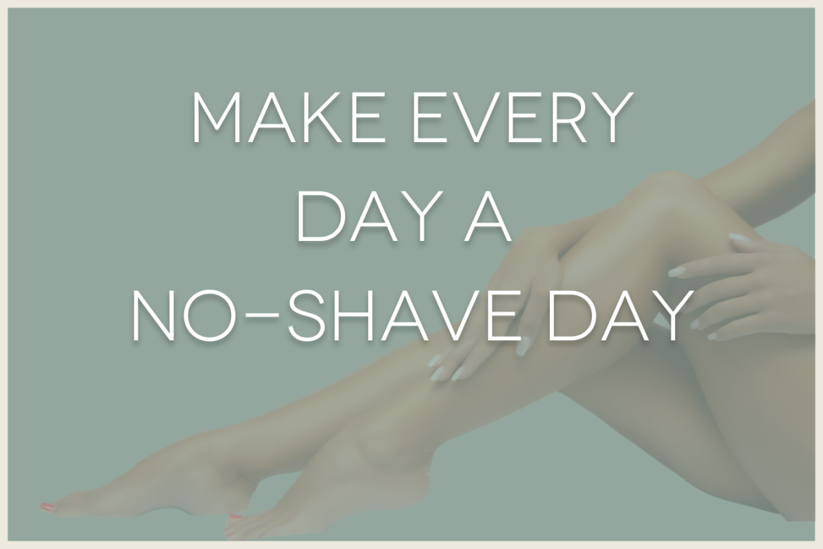 make every day a no shave day, picture of bare legs