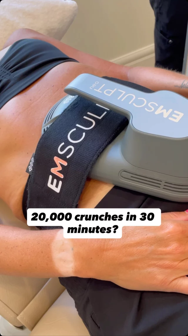 Sculpt smarter, not harder 💪

Build muscle and reduce fat in just 30 minutes with EMSCULPT NEO—a non-invasive treatment designed to take your workouts to the next level. No downtime, no needles, no sweat… okay maybe a little sweat

✨ Targets abs, arms, glutes, legs & love handles
🔥 Helps strengthen muscle while reducing fat
⏱ Perfect for a lunch-break appointment
📈 Results continue improving weeks after your series
Ready to see what your body can do?

💬 Comment or DM us the word “SCULPT” to learn more and book your consultation.