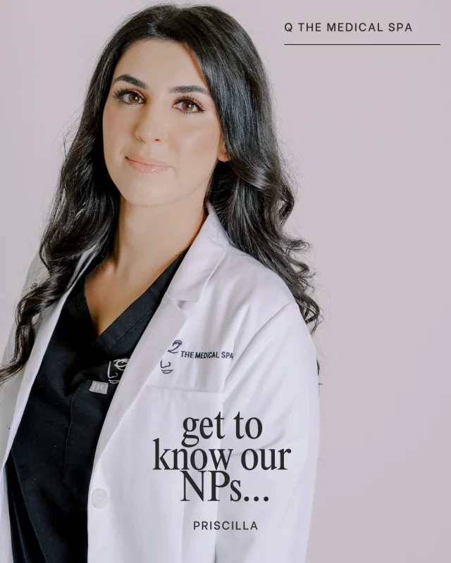 Meet Priscilla, our lead NP and injector. With a strong background in intensive care and years of clinical expertise, she brings precision and care to every treatment.

Priscilla specializes in enhancing natural beauty with subtle, tailored results, whether through injectables, lasers, or Ultherapy. Her approach prioritizes safety, personalization, and confidence, helping each client feel their best without overdoing it.

Tap the link in our bio to schedule a consultation to experience expert aesthetic care designed around you.